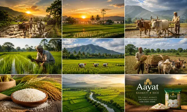 Basmati rice farming through the centuries